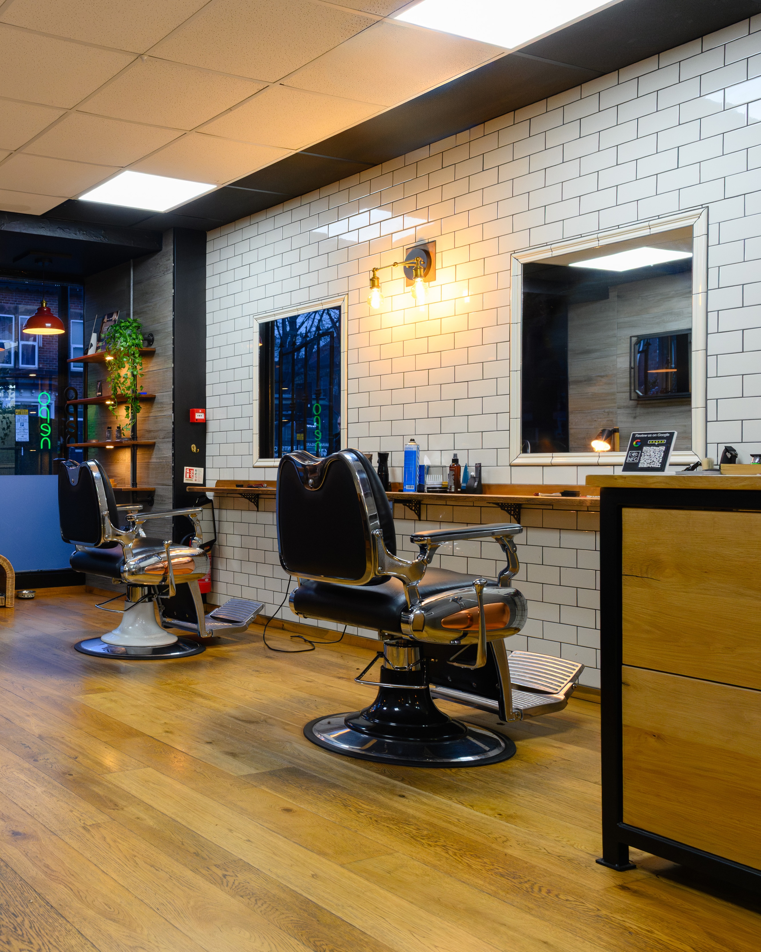 Professional barbering service